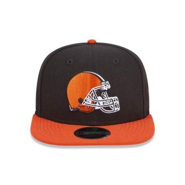 Imagem de BONÉ NEW ERA 950 CLEVELAND BROWNS ORIGINAL FIT NFPERBON031 PRETO LARANJA-Masculino