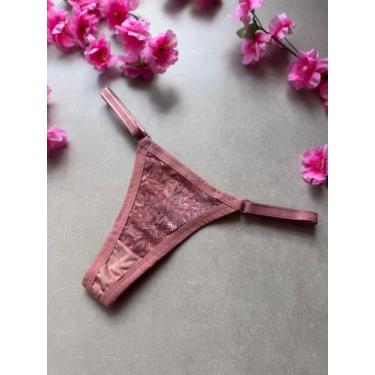 Imagem de Calcinha Fio Dental com Regulagem Lateral - Anadeyse, Único regulável,