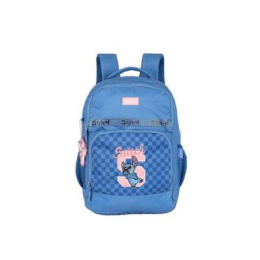 Imagem de Mochila Stitch Costas Disney Escolar Meninas Juvenil Passeio - Luxcel,