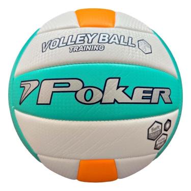 Imagem de Bola Vôlei Poker Training Soft Touch Quadra Treino Profissional-Unissex