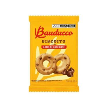Imagem de Biscoito Amanteigado com Gotas de Chocolate Bauducco 335g