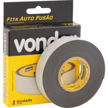 Imagem de Fita isolante autofusão 19mmx5m preta - Vonder