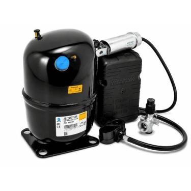 Imagem de Compressor Tecumseh 1.1/2HP Lunite Gás R404A 220V Monofásico CAJ2464Z