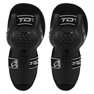 Imagem de Joelheira motocross adulto pro tork knee guard, Preto, Único