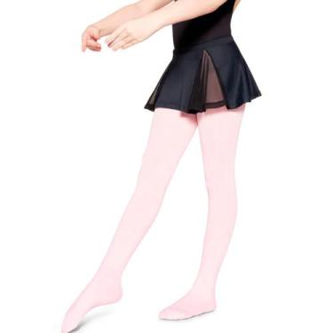 Imagem de Meia Calça Lobinha Opaca Ballet Fio 60 Infantil 2588-001, Rosa, M