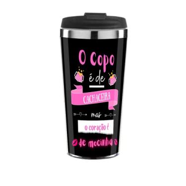Imagem de Copo Termico Cerveja mas o coração é de mocinha
