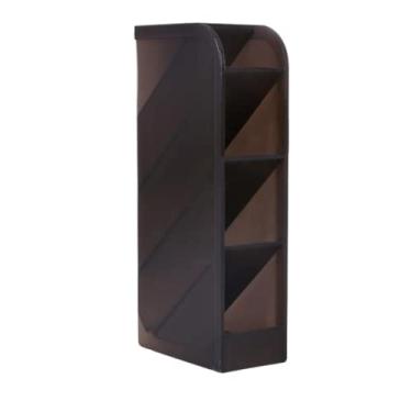 Imagem de Organizador de mesa para canetas, suporte de pincel, suporte de lápis de mesa para materiais escolares, artigos de papelaria Kawaii e caixa de armazenamento de maquiagem de escritório