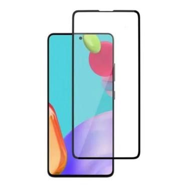 Imagem de Pelicula de Vidro 3D p/ Samsung Galaxy A52 Cobre Tela Toda