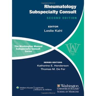Imagem de The Washington Manual Of Rheumatology Subspecialty Consult