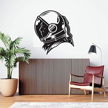 Imagem de Adesivo de Parede Astronauta tamanho 60cm x 50cm