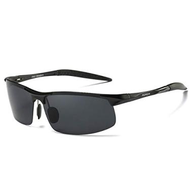 Imagem de Oculos de Sol Masculino Esporte com Proteção Uv400 Polarizados Oculos de Sol AORON 8888-A (C2)
