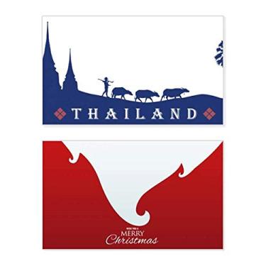 Imagem de Kingdom of Thailand Customs Culture Holiday Holiday Merry Christmas Cartões de parabéns Mensagem de Natal