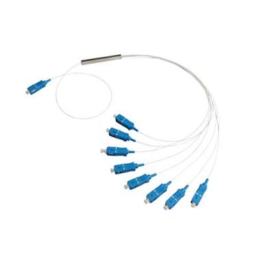 Imagem de HFO Splitter Óptico PLC 1x 8 Balanceado Conectorizado SC/UPC Sm Fibra otica…