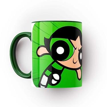 Imagem de Mais1Nerd Caneca As Meninas Superpoderosas Docinho - Porcelana - Verde - 325 ml