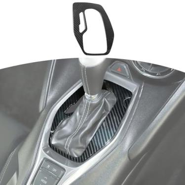 Imagem de RT-TCZ Acessórios interiores de carro para Chevrolet Camaro Acessórios Tampa de guarnição do painel de câmbio ABS Decoração para Chevrolet Camaro 2017 2018 2019 2020