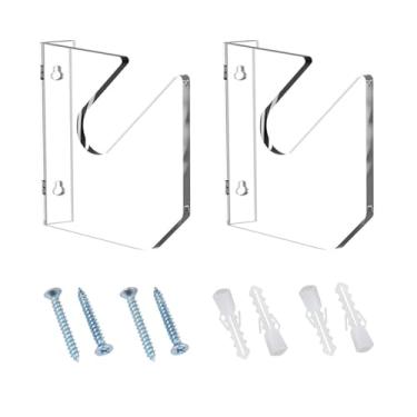 Imagem de Fancyes Suporte de parede para skate, cabide de armazenamento para skate, economiza espaço, rack longboard para casa ou garagem, snowboards, 1 camada