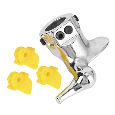 Imagem de Pneu de aço para carro de motocicleta, kit de cabeça de pato, trocador de pneus com 3 almofadas de borracha 30 mm para substituição de pneu de motocicleta