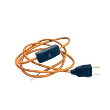 Imagem de Instala Rabicho Tecido C Interruptor Abajur 1,50mt + Tomada - Immediat