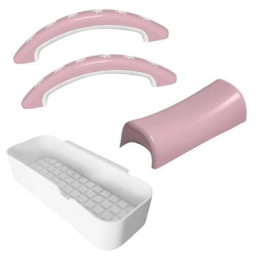 Imagem de Kit Acessórios Alças Saboneteira Encosto de Cabeça Banheira 148 Cm Vg+