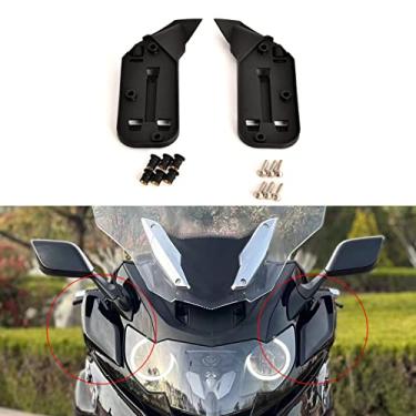 Imagem de Panical Kit de suporte de flanco para BMW K1600B K1600GT K1600GTL K1600GTL K1600BGA 2011-2023 preto