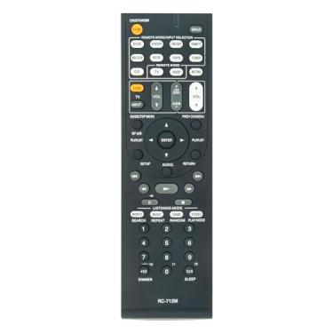 Imagem de AULCMEET RC-712M Novo controle remoto de substituição adequado para receptor AV ONKYO A/V TX-SA606X