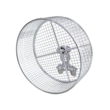 Imagem de Generic Roda de jogging de cobaia de roda de gaiola de hamster para ouriços, ratos, treinamento de treinamento de treinamento robusto de metal de esquilo