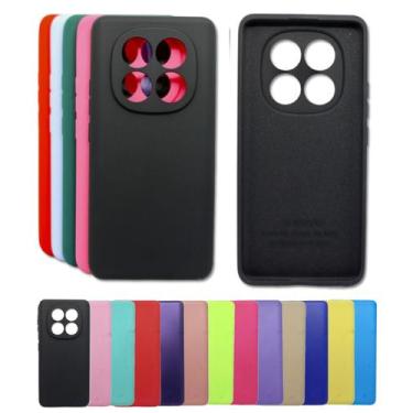 Imagem de Capa Aveludada Proteção Para Redmi Note 14 Pro 5g Silicone - Mustangsh