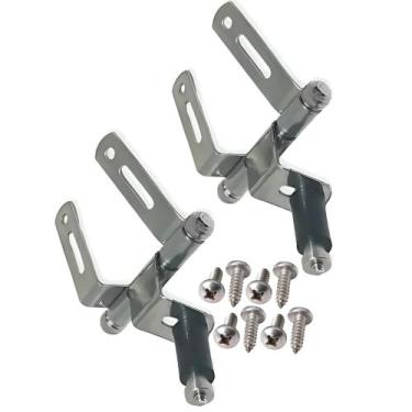 Imagem de Dobradiça Inox Para tampa Assento tampo Vaso Sanitário De Banheiro (PA