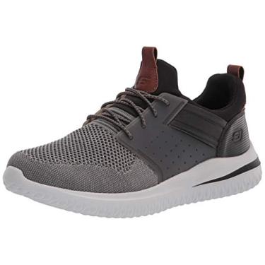 Imagem de Skechers Delson 3.0 Cicada Tênis masculino, Cinza/preto, 41