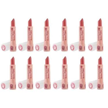 Imagem de Kit 12 Batom Colors Cor 11 Rosa Nude 3,8gr - Ramona Make Up