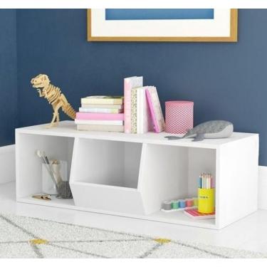 Imagem de Organizador De Brinquedos Derick 100% Mdf Quarto Crianças