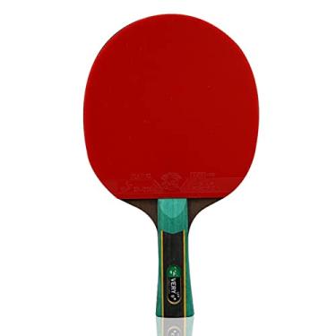 Imagem de Raquete de tênis de mesa Raquete de tênis de mesa profissional com capa, borracha aprovada pela ITTF para torneios (Cor: D1)
