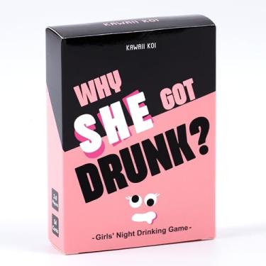 Imagem de KAWAII KOI Girls Night Party Drinking Games - Bachelorette Party Favors & Card Games for Ladies' Nights - Fun Board Games for Girls Night Out & Bachelorette Party 21st Birthday Party