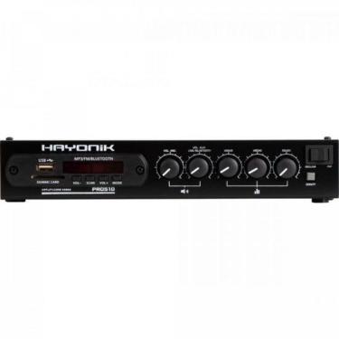 Imagem de Amplificador Hayonik Pro510 50w Rms Com Gongo