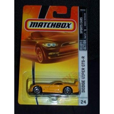 Imagem de Matchbox 2008 241 Sports Cars Series # 16 of 17 Dodge Viper GTS-R Yellow with Lace Wheels
