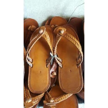 Imagem de chinelo de couro - loja do hippie