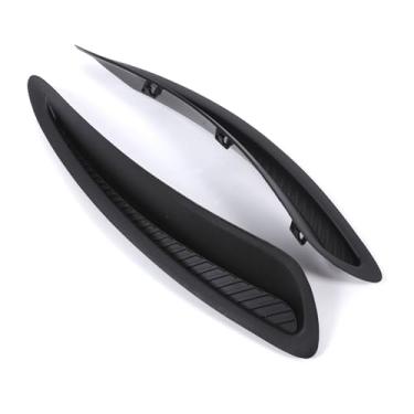 Imagem de Daeiclru Capa de ventilação do capô frontal compatível com Toyota Supra GR A90 A91 MK5 2019-2024, kit de substituição de saída de ar do capô do motor, acessórios ABS preto