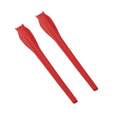 Imagem de BLAZERBUCK Meias de substituição para óculos de sol Oakley Flak XS OJ9005 / Flak XXS OJ9008 - Vermelho