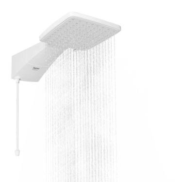 Imagem de Ducha Quadratta Eletronica 5500w 127v Branco Zagonel
