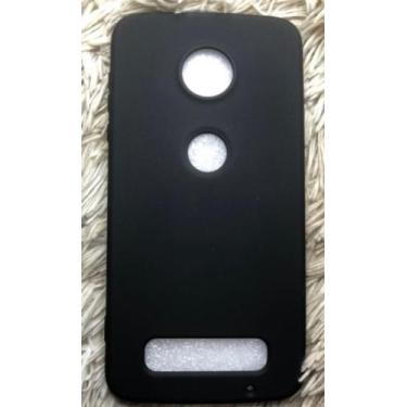 Imagem de Capa Capinha Case Motorola Moto Z2 Play Silicone Aveludada Protege Câm