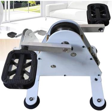 Imagem de Gerador De Energia De Pedal Portátil, Gerador De Motor De Fitness Operado Por Pé De 50w / 100w Com Armazenamento De Energia, Gerador De Manivela De Saída De 1-35 V, Carga, One Color, 50W