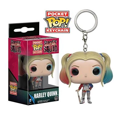 Imagem de Chaveiro Harley Quinn - Esquadrão Suicida Pocket Pop! Funko