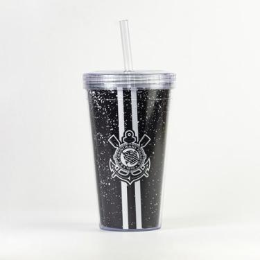Imagem de Copo Canudo Campeão Dos Campeões Corinthians Oficial - Sude