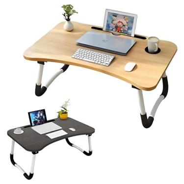 Imagem de Mesa para Notebook Portátil Dobrável Home Office Cama Sofá Compacta e Resistente - Cores Sortidas