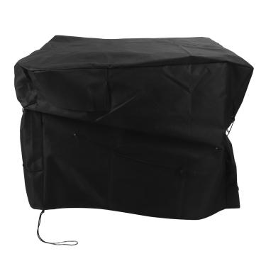 Imagem de Aquecedores de piscina Tampa de água universal resistente à água 600D Oxford Pano Ajuste Casa de coleta ajustável Tampa da bomba de calor da piscina para equipamentos de piscina