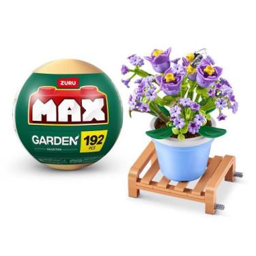 Imagem de Blocos De Montar Max Premium Garden - Campânula 192 Pçs - Candide