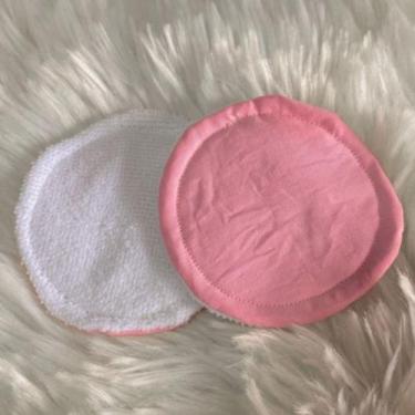Imagem de Kit 5 Pares de Absorvente Ecológico Reutilizável de Pano para Seio - 1