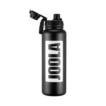 Imagem de Garrafa de Água JOOLA 1,18 Litros, Preto, Branco