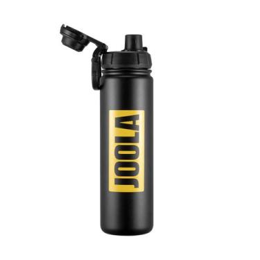 Imagem de Garrafa de Água JOOLA 650 ml, Preto/Amarelo