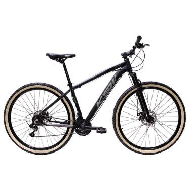 Imagem de Bicicleta Aro 29 Ksw 21 Marchas Alumínio Cambio Shimano Preto Fos -ad Prata
